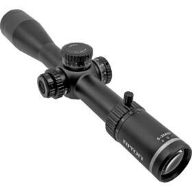 Riton X5 Conquer 5-25x50 Riflescope with Illuminated PSR Reticle has a 34mm tube